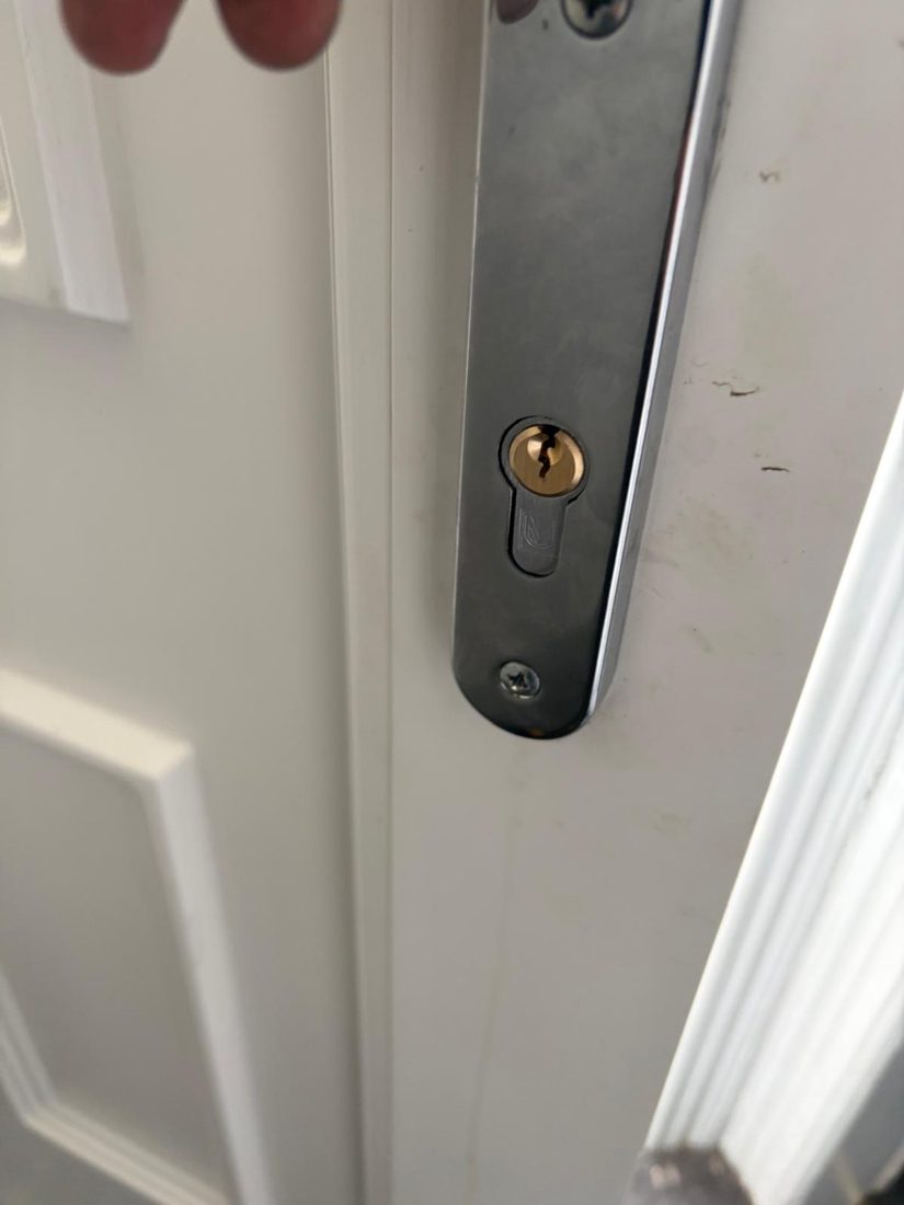 Euro cylinder replaced on the side uPVC door — Lock Upgrade in Halifax by LocksmithLocal