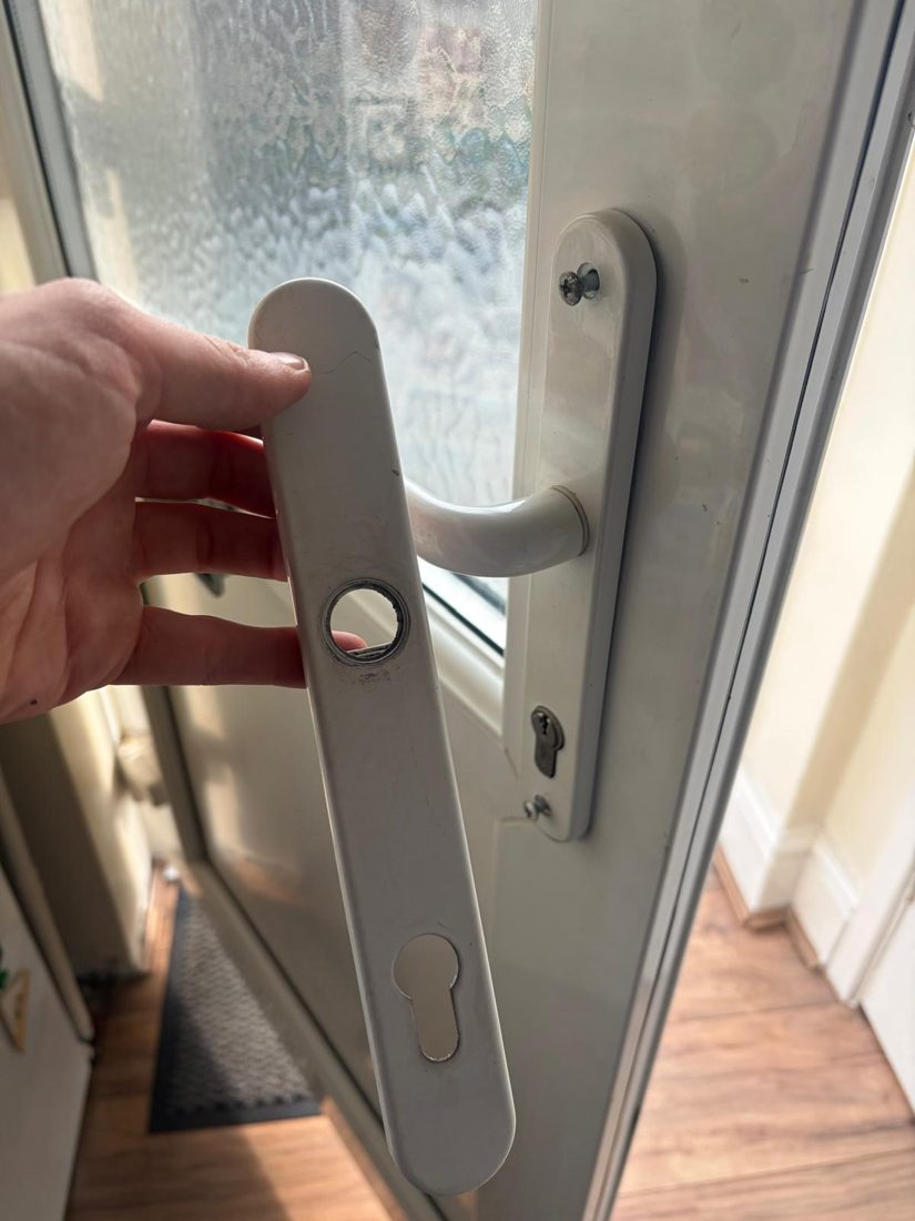 Handles snapped on the side uPVC door replaced — Lock Change in Halifax by LocksmithLocal