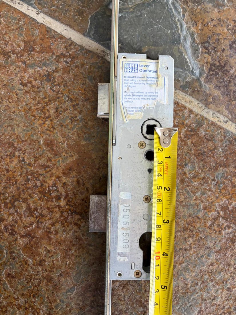 Winkhaus 2 hook shootbolt mechanism replaced internal wooden patio door — uPVC Repair in Halifax by LocksmithLocal