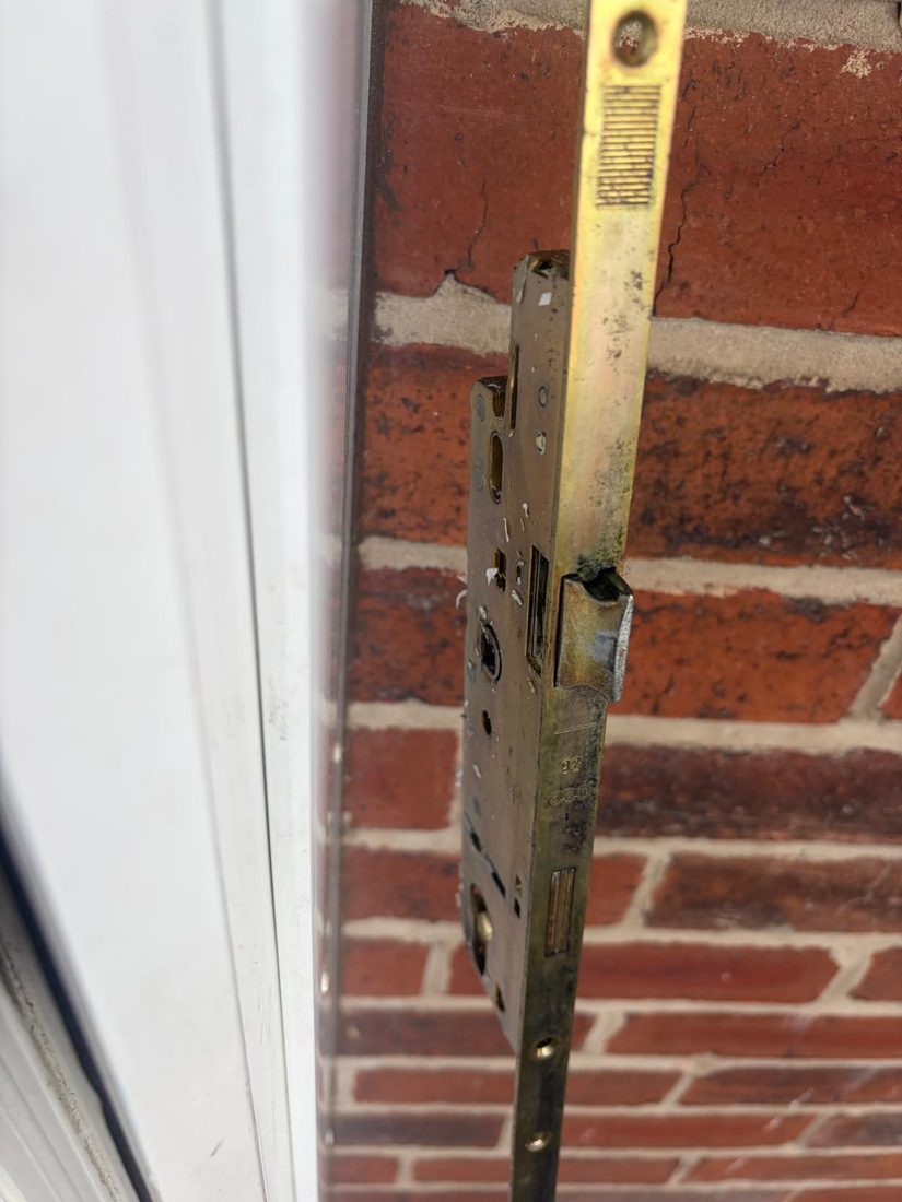 Old agb mechanism replaced with a Fullex repair lock — uPVC Repair by LocksmithLocal