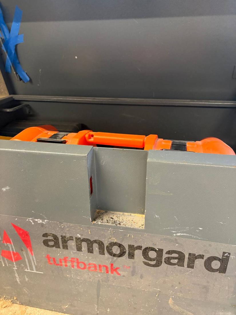 Gained entry and replaced the mortice lock on the armogard box — Lockout by LocksmithLocal