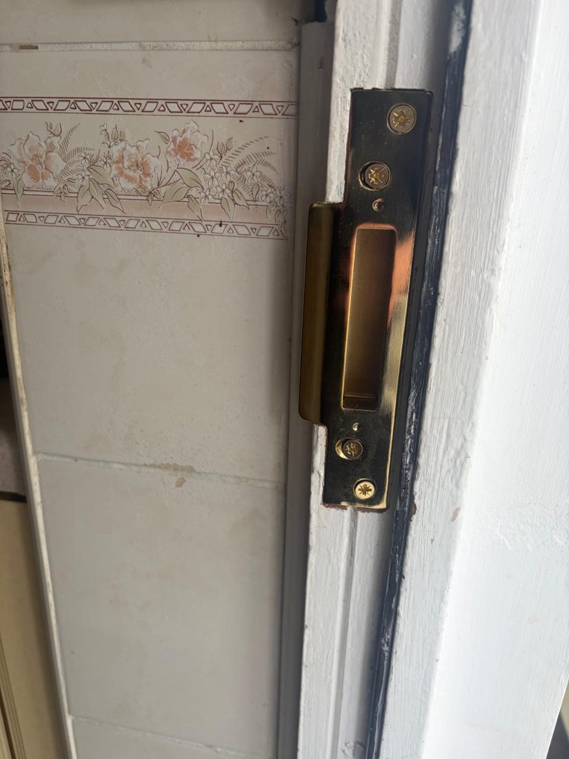 Replaced the faulty motice lock on side wooden door — Lock Change in Featherstone by LocksmithLocal