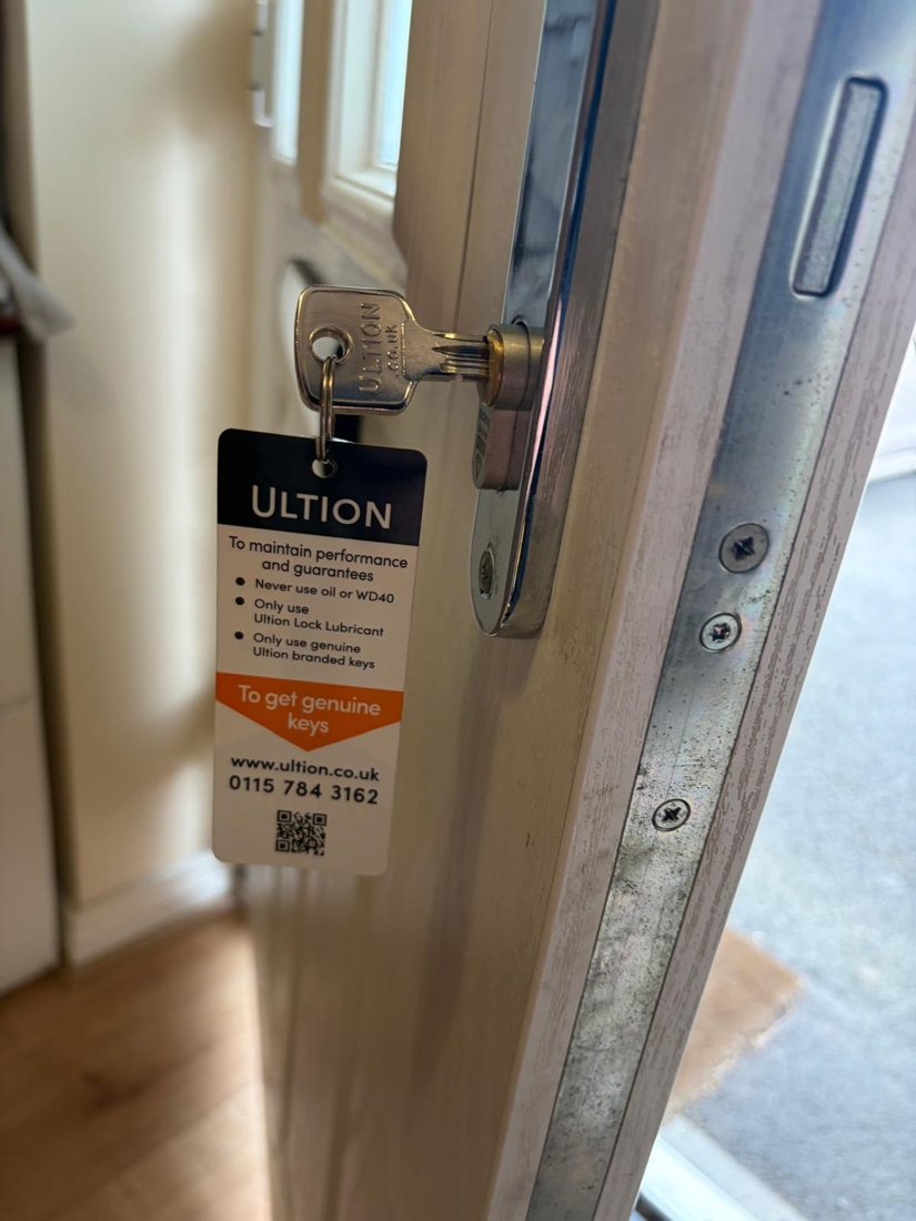 High-security lock upgraded on the front composite door — Lock Upgrade by LocksmithLocal