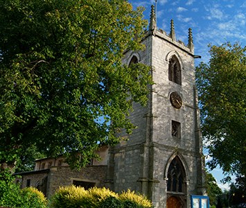 The Grade I listed Church of St Nicholas in Bawtry, its medieval tower a landmark of the old market town