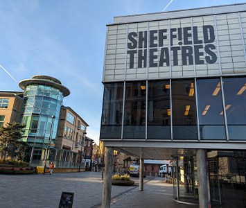 The Crucible Theatre in Sheffield city centre, long associated with the World Snooker Championship