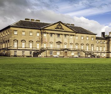 Nostell Priory, the Palladian country house and parkland near Crofton on the road between Wakefield and Doncaster