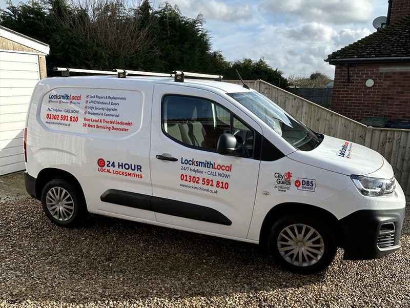 Keep an eye out for our expert local locksmith Jim and his LocksmithLocal van - proudly serving Scawsby