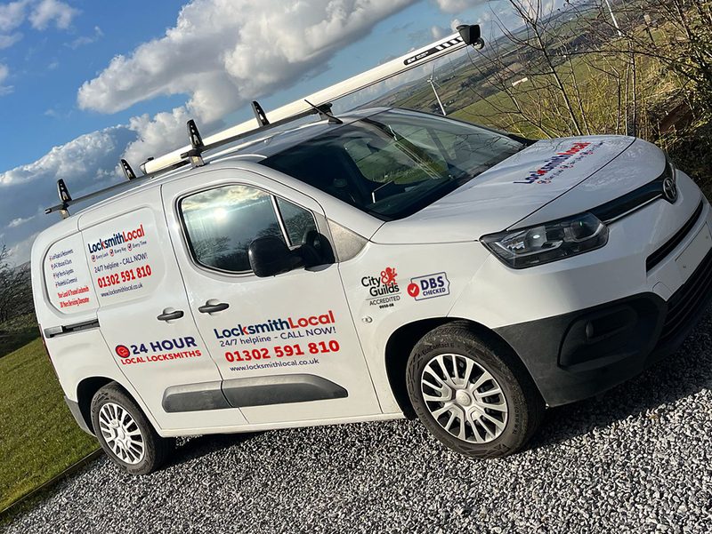 Keep an eye out for our expert local locksmith Jim and his LocksmithLocal van - proudly serving Dunscroft