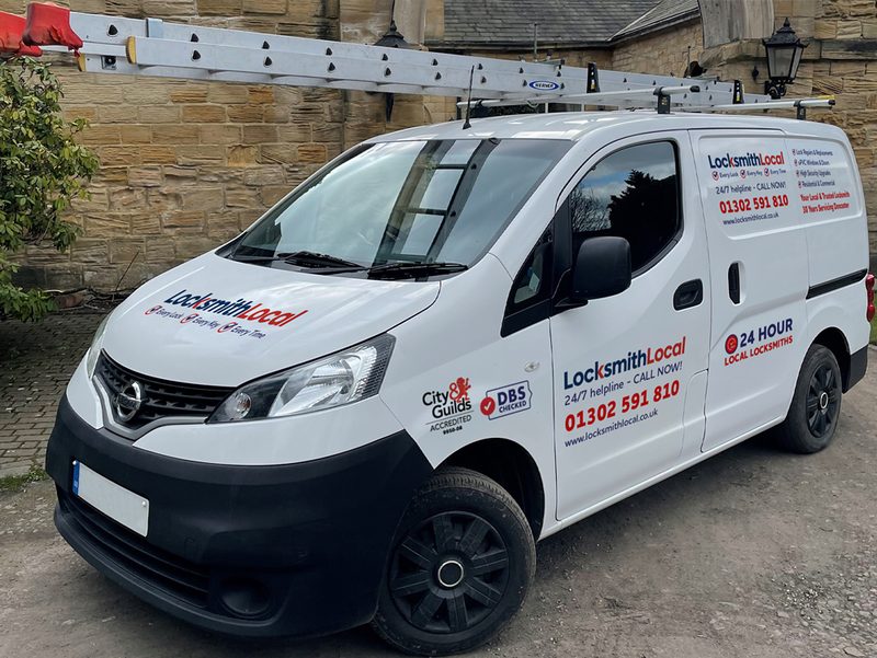 Keep an eye out for our expert local locksmith Jim and his LocksmithLocal van - proudly serving Finningley