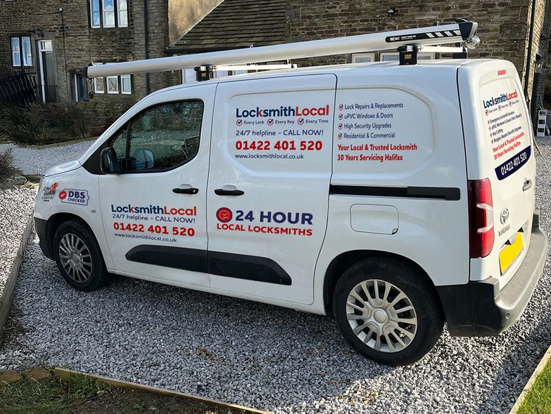 Keep an eye out for our expert local locksmith Danny and his LocksmithLocal van - proudly serving Sowerby Bridge