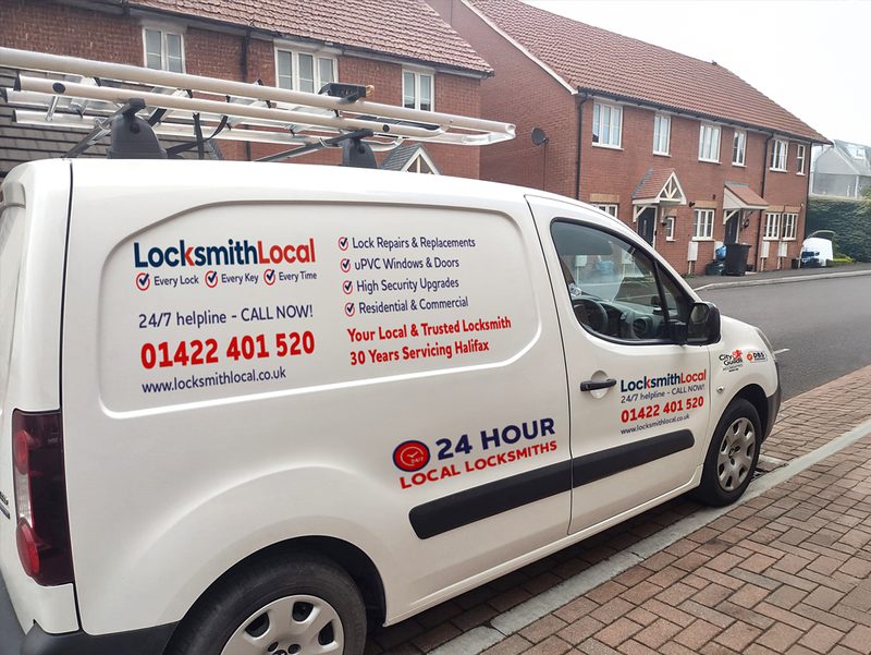 Keep an eye out for our expert local locksmith Danny and his LocksmithLocal van - proudly serving Hebden Bridge
