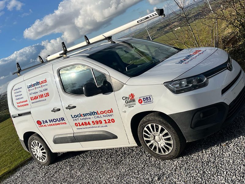 Keep an eye out for our expert local locksmith Jim and his LocksmithLocal van - proudly serving Holmfirth