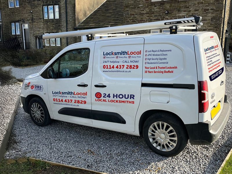 Keep an eye out for our expert local locksmith Danny and his LocksmithLocal van - proudly serving Gleadless