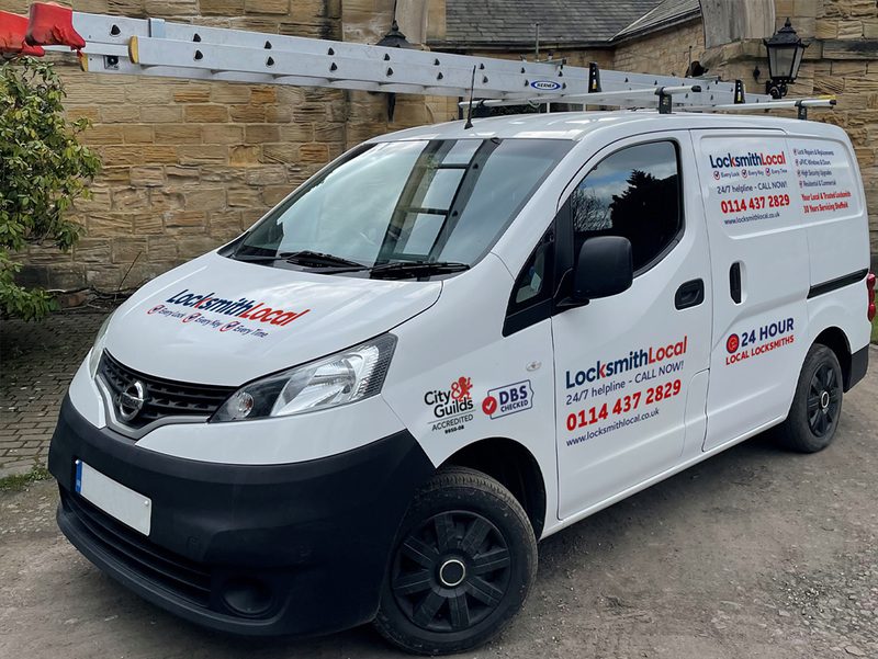 Keep an eye out for our expert local locksmith Danny and his LocksmithLocal van - proudly serving Ecclesfield