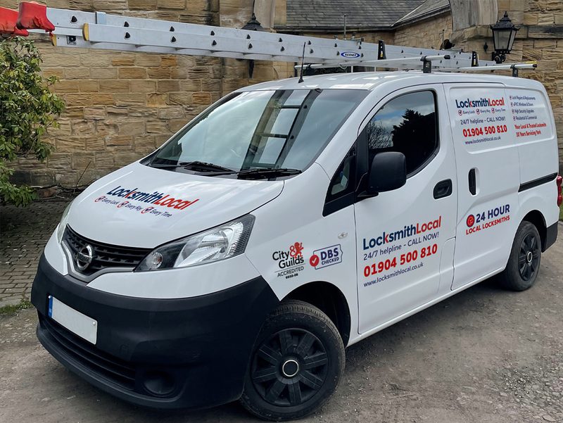 Keep an eye out for our expert local locksmith Jim and his LocksmithLocal van - proudly serving Bishopthorpe